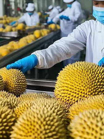 マレーシアドリアン加工工場